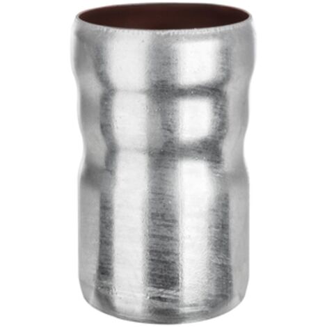 GRÖMO® Verzinktes Anschlussstück ø100/100 TML u.Kunststoffrohr, 97677
