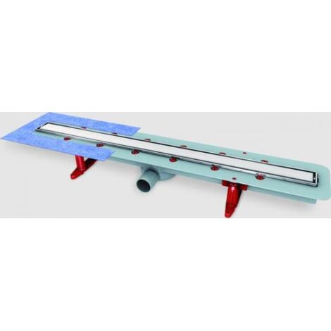 KESSEL Duschrinne Linearis Comfort L: 750, mit befestigter Dichtmanschette, 45600.83M