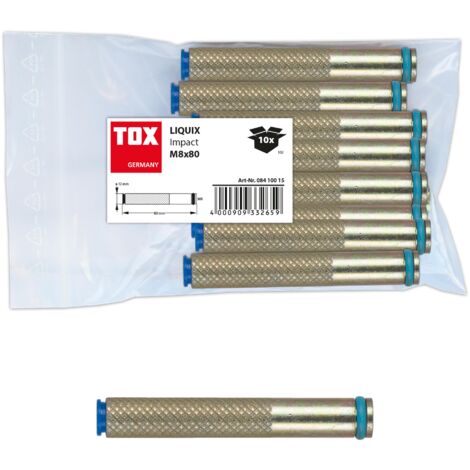 TOX Verbundmörtel-Zubehör Liquix Impact M8x80 mm, 08410015
