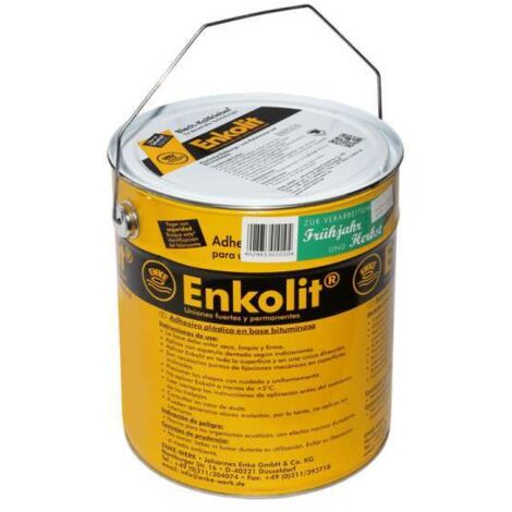 Enkolit Blech-Kaltkleber 11 kg, plastische Dichtungs- u. Klebemasse auf Bitumenbasis Frühjahr/Herbst
