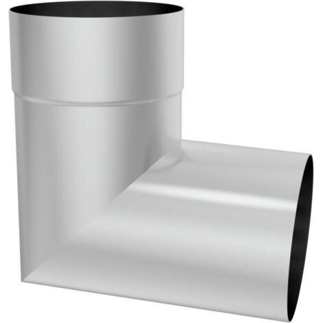 Zambelli Titanzink Rohrwinkel 87 Grad 100 mm neutral, 133310-87