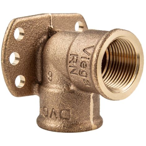 Viega Wandscheibe 3471 in Rp 1/2 Rotguss, 259778 (1/5)
