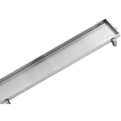 TECE Fliesenmulde 600970 TECEdrainline plate 90 cm, Edelstahl poliert, für Rinne