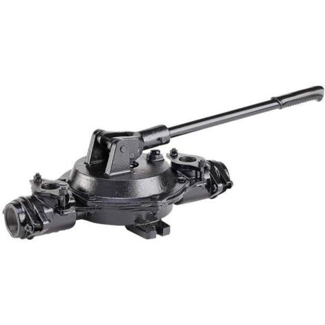Grundfos Handmembranpumpe 1 1/2'' für Kleinhebeanlage Abwasserhebeanlage Handpumpe selbstsaugend