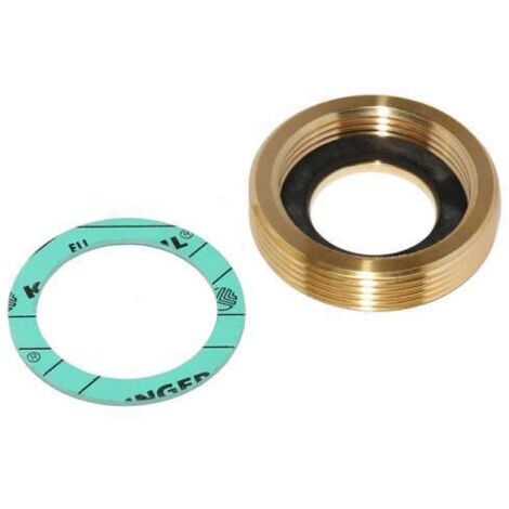 Wilo R5 Adapter Gewindepaßstück Gewindeadapter messing 110678298 G 1 1/2" auf G2" (1/2)