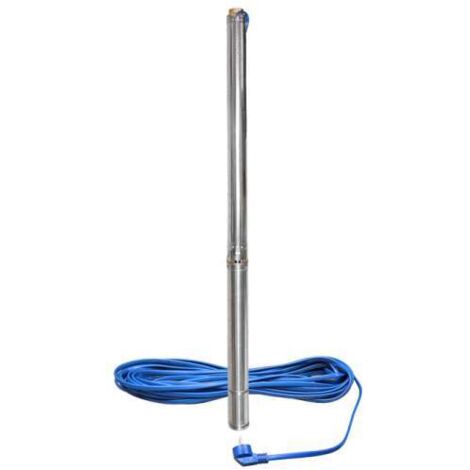 IBO 3'' Ti 20 Tiefbrunnenpumpe 3" (ca.74mm Durchmesser) 3 Zoll Bohrlochpumpe Brunnenpumpe