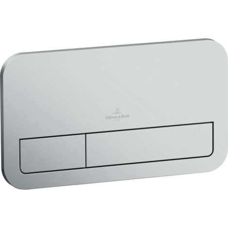 VB WC-Betätigungsplatte ViConnect 145x 62x253mm 2-Mengen-Spülung Chrom Edelmatt