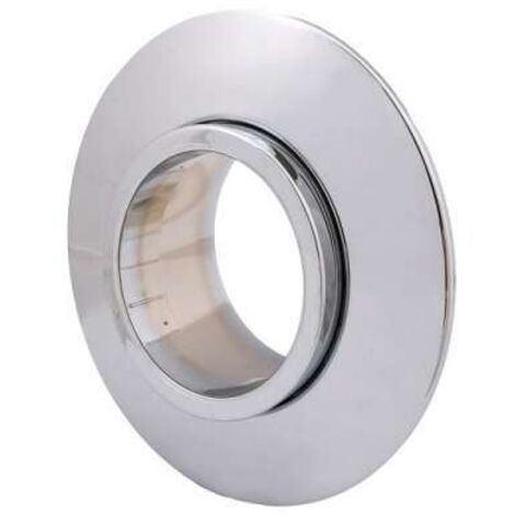 Schütz ROSETTE 2 TEILIG AUSSEN. 125MM MIT INNENTUBUS,AUFSCHUBHOEHE 41MM verchromt