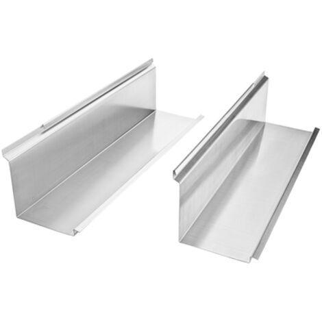 GRÖMO® Verzinkte Verlängerung für Kaminverwahrung (1 Paar), 50786