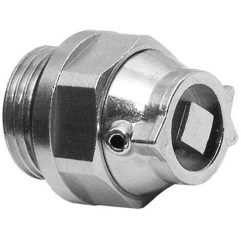 Simplex Entlüftungsstopfen für Heizkörper Entlüfter 3/8", drehbar F10713