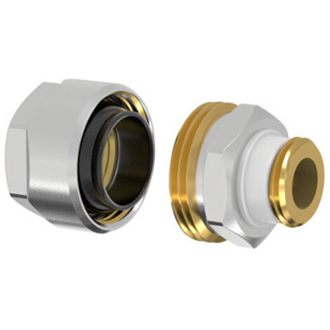 Simplex Schwarzrohradapter PLUS mit Außengewinde für 1/2" Stahlrohr x 1/2" Außengewinde F13078
