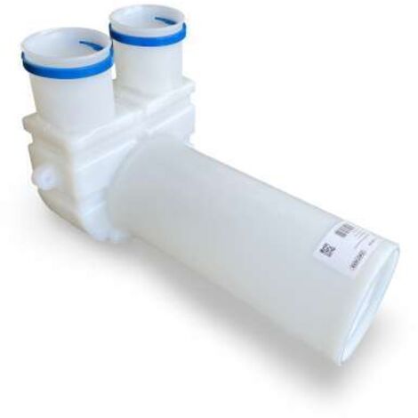 Zewotherm Ventilumlenkstück Lüftung ULS 2 x 75/125-300 Doppelanschluss 14040229