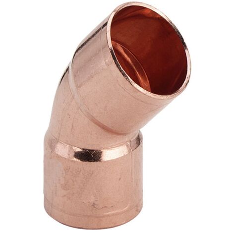 Viega Bogen II Lötbogen Löt 45 Grad 95041 in 35mm Kupfer 104016 (1/3)