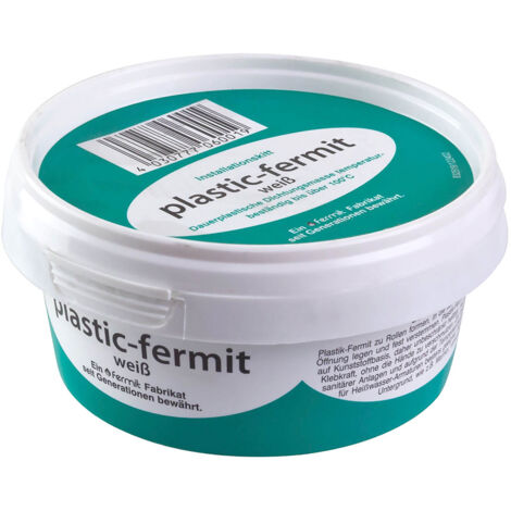 Fermit Dichtungskitt Plastik Fermit weiß dauerplastisch, knetbar, 250g Dose