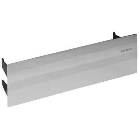 Geberit Fertigbauset zu Duschelement, Edelstahl gebürstet, Sichtteil 242.991.FW.1