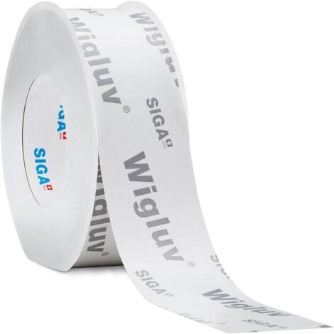 SIGA Wigluv ® 60 einseitig stark klebendes Band für Dach- und Fassadenbahnen 60mm x 40m, Rolle