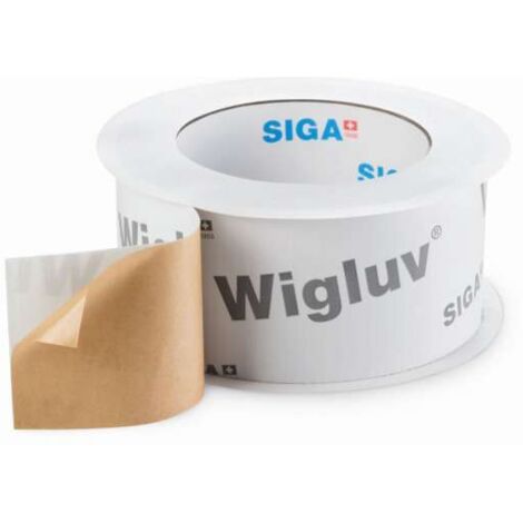 Siga Klebeband Wigluv 15 m x 6 cm weiß Dachpappe & Bitumen