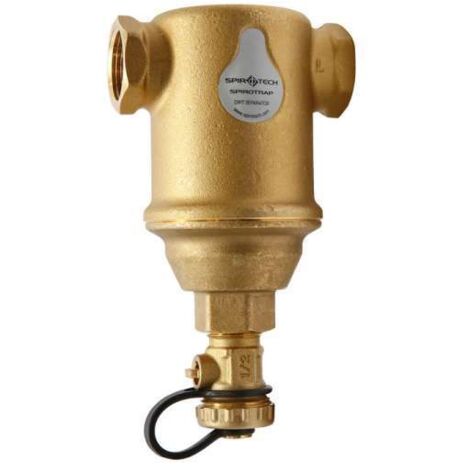 Spirotech SPIROTRAP AE075 Schlamabscheider f. waagerechten Einbau 3/4'' Innengewinde AE075