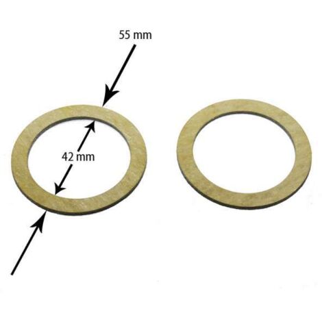 Dichtungssatz 2 Dichtungen Verschraubungsdichtung 1 Satz für Pumpen DN 32 55/42mm