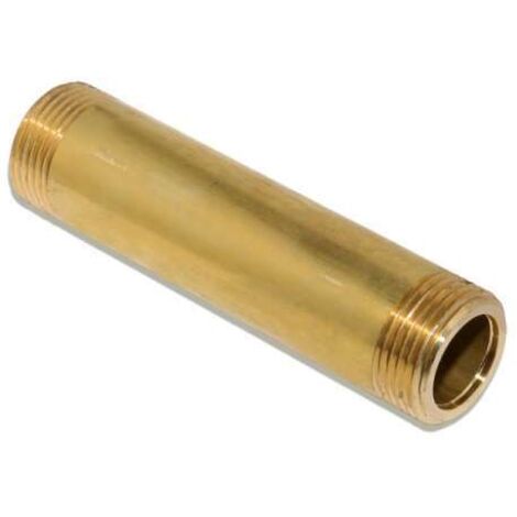Zählerpassstück Paßstück 110mm 2x 3/4" (AG) Wasserzähler Wasseruhr Wärmezähler Wärmemengenzähler Qn