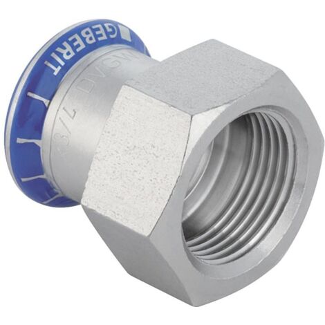 Geberit Mapress Edelstahl Übergang mit IG d35-Rp1 1/4, 31811