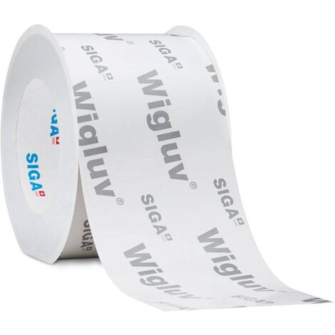 SIGA Wigluv ® 100 einseitig stark klebendes Band für Dach- und Fassadenbahnen 100mm x 25m, Rolle