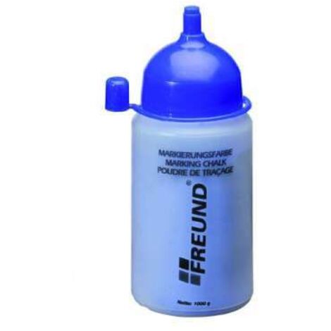 FREUND Markierungsfarbe für Schnurschlaggeräte blau, 300g Flasche 03050300