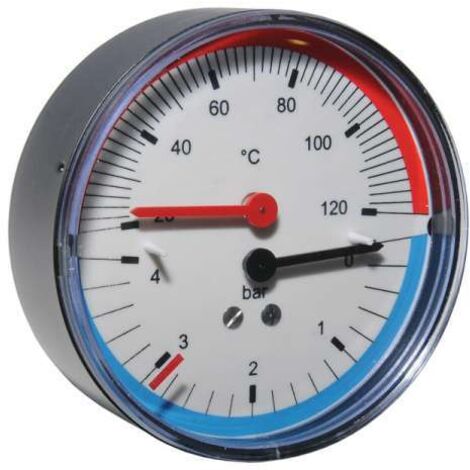 Thermomanometer Manothermometer Thermometer Manometer 4bar 20 bis 120°C P1497B073001