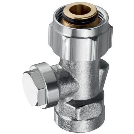 Oventrop Absperrverschraubung Combi 3 vernickelt durchgang Rp1/2xG3/4 1016166