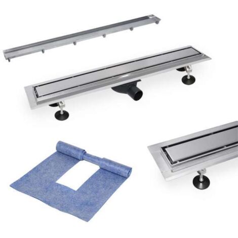 TECE Duschrinnenset TECElinus 700 mm flach 2 in 1 15103070