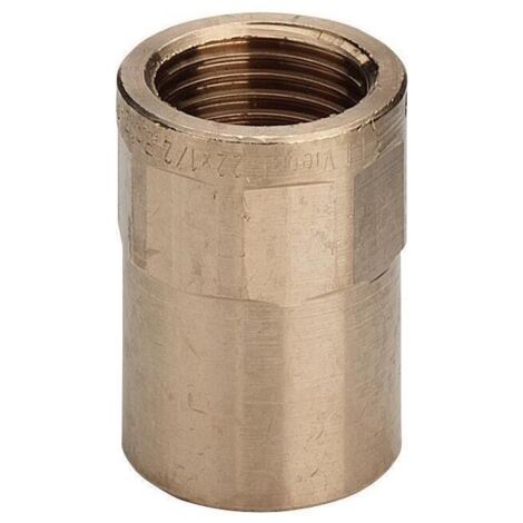 Viega Übergangsmuffe 94270G in 28mm Rp1 Rotguss (1/5)