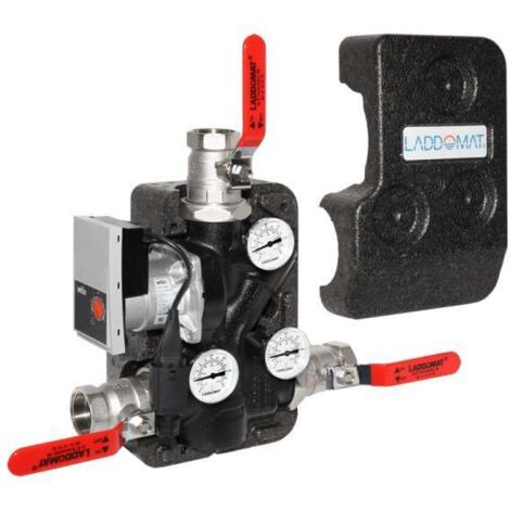Laddomat 21-100 mit Isolierung und Wilo Yonos Para 25-7/5 72°C 3 x 1 1/4'' IG 50 bis 80 kW 11214171 (1/2)