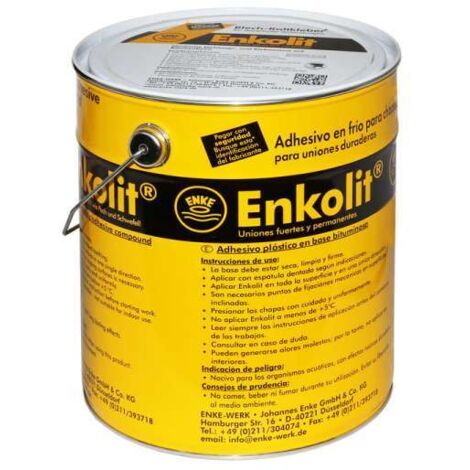 Enkolit Blech-Kaltkleber 11 kg, plastische Dichtungs- u. Klebemasse auf Bitumenbasis Winter