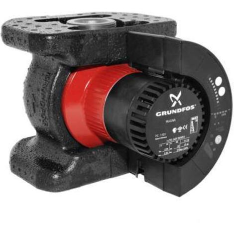 Grundfos Magna 25-60 N 180 mm Edelstahl 96943226 Energiesparpumpe