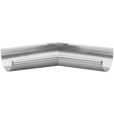 GRÖMO® Zink Rinnenwinkel 135° halbrund Inneneck 200 gelötet, 63490