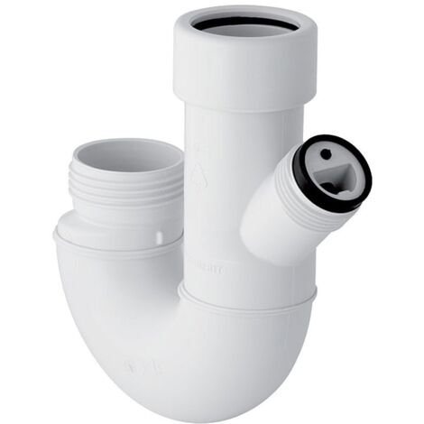 Geberit Doppelkammersiphon 40mm Kunststoff, weiß 252053111