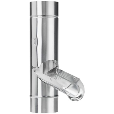 GRÖMO® Verzinkte Regenwasserklappe ø120, 50533