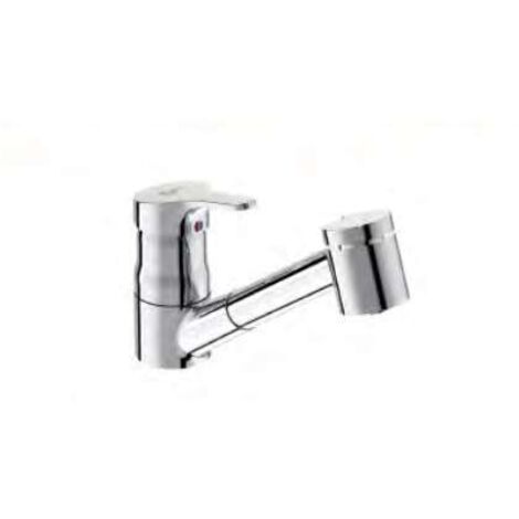 Ideal Standard PREMIO Küchenarmatur mit herausziehbarer Handbrause chrom Niederdruck B 0847 AA