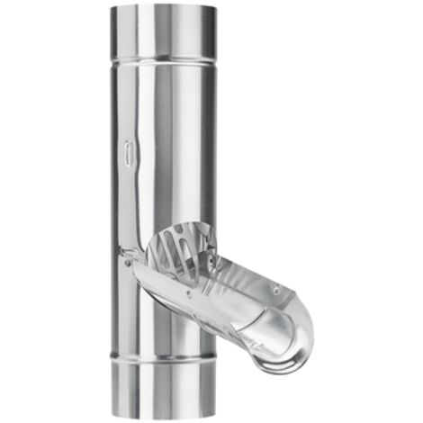 GRÖMO® Uginox Top 304 Regenwasserklappe ø100 mit V2A Sieb, 58528