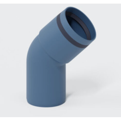 PoloPlast POLO KAL XS Bogen DN 50 – 45° Bogen für PE-Rohre – Monotec-Muffe – Hohe Druckbeständigkeit (1/3)