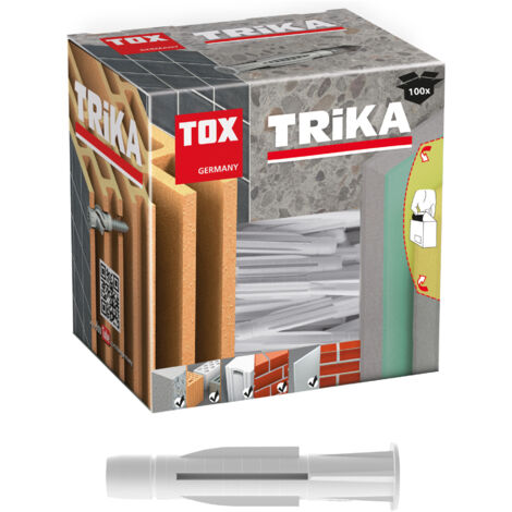 TOX Allzweckdübel Trika 6 x 36 mm - 100 Stück - 011100051