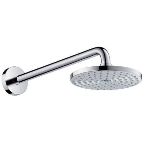 Hansgrohe Tellerkopfbrause Raindance 180mm chrom mit Arm 27471000