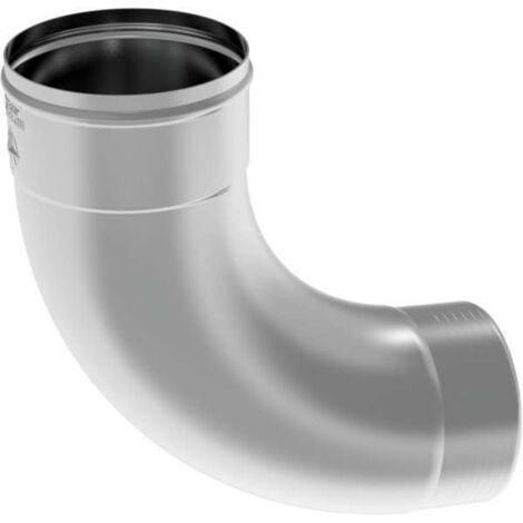 Zambelli Titanzink Meister-Bogen 85 Grad 80 mm mit Logo einteilig, 132805-E-ZAM