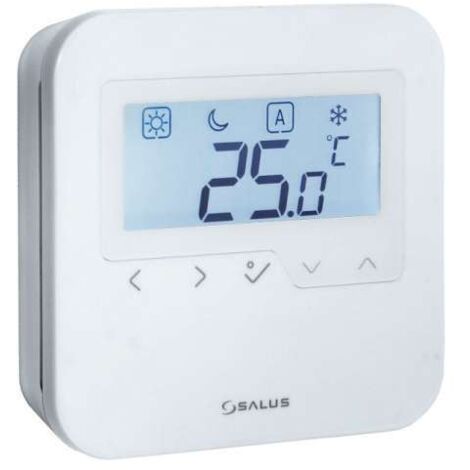 SALUS HTRS230 digitales, elektronisches Raumthermostat, 230V 117300 (Nachfolgemodell für ERT 30 RT)