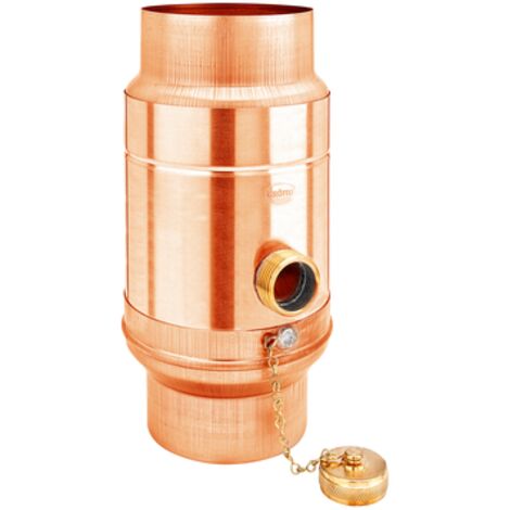 GRÖMO® Kupfer Wassersammler ø76 mit Schlauchset, 60675