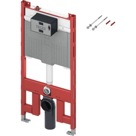 Tece TECEprofil - Vorwandelement für Wand-WC, mit Spülkasten Octa II, 8 cm, Bauhöhe 1,12 m 9300500