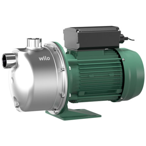 Wilo Jet Hochdruck-Kreiselpumpe WJ 203-X – 0,75kW – 400V – Max. Förderhöhe 41,81m – Selbstansaugend – IP44 – Edelstahl (1/5)