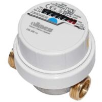 Allmess Universal VSystem Wasserzähler kalt warm Wohnungswasserzähler verchromt QN 1,5 80mm EJ 2025