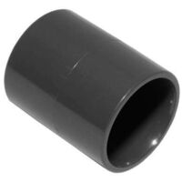 Georg Fischer PVC U Kunststoff Muffe grau DN 63 721910111
