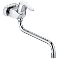 Kludi Spültisch-Wand-Einhebelmischer Logo Neo Spezial chrom 379140575